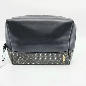 NWOT YSL Cosmetic Case Faux Leather